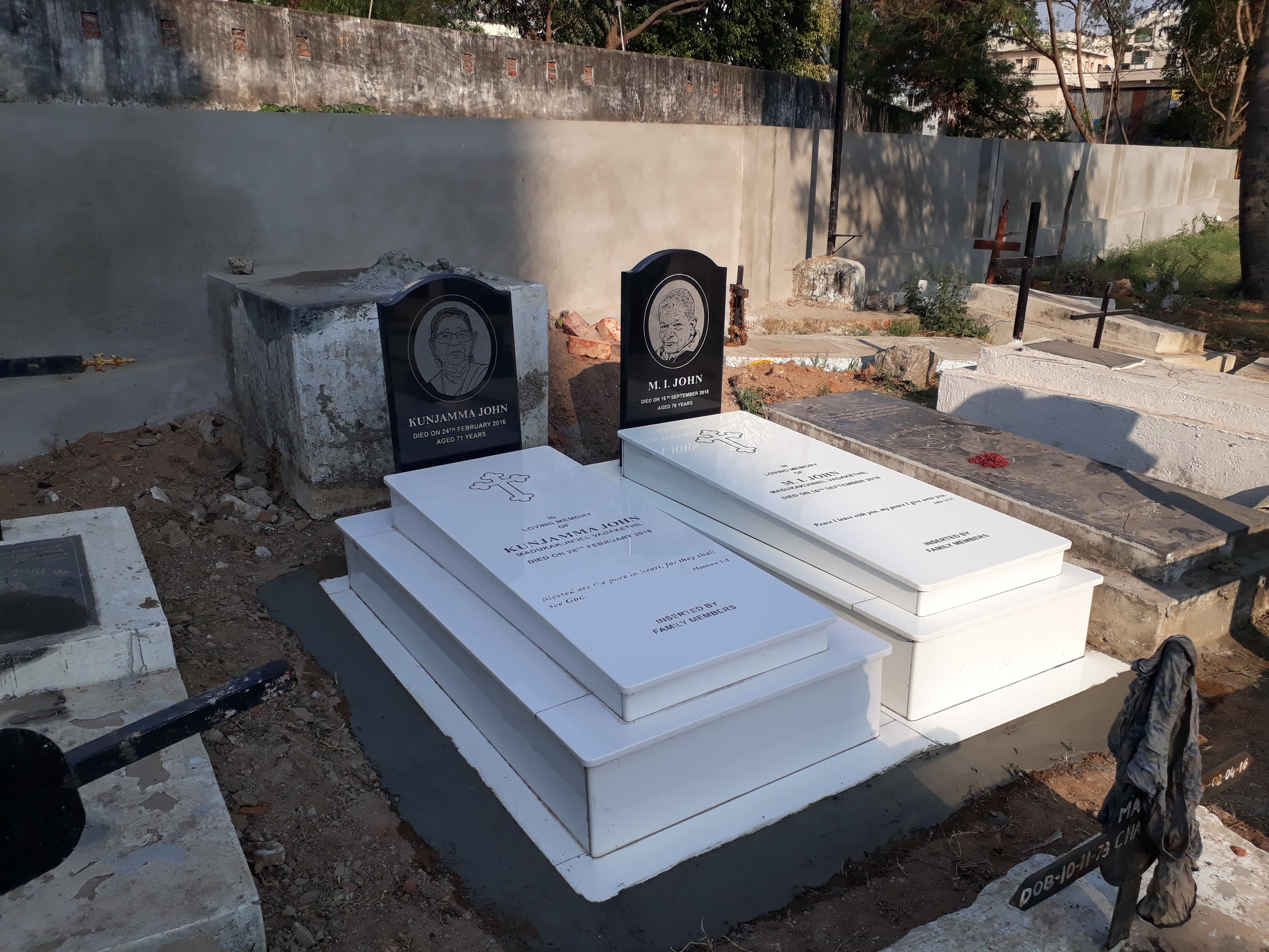 Bespoke Granite Architectural Plaque & Border #972021968