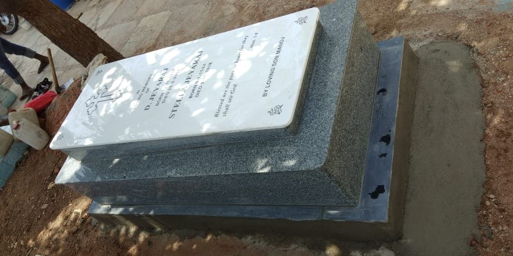 Cemetery Memorial Restoration & Re-Anchoring #787